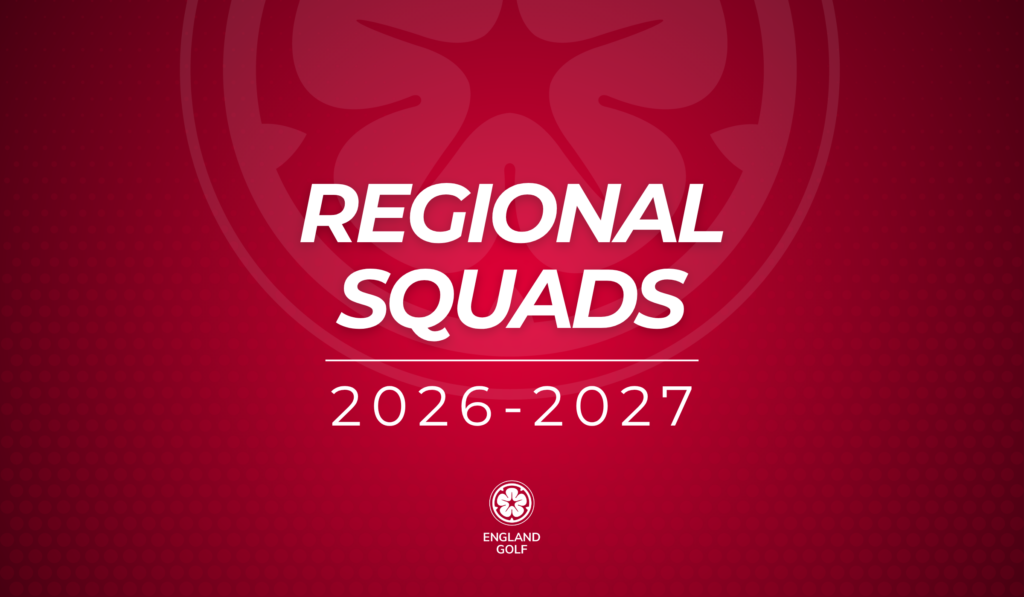 England Golf Regional Squads Announced