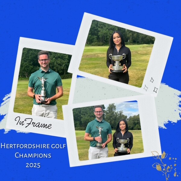 Congratulations to our County Champions for 2025Laurie Owen harpendencommon  def  Adam Berg Capin sandylodgegc  by 2&1

& 

Zainab Jeppe brockethall  def Jackie Foster bishopsstortfordgolfclub  by 5&4

Full reports to follow

Well done to our Champions & all competitors that took part🏆

 hertfordshiregolf