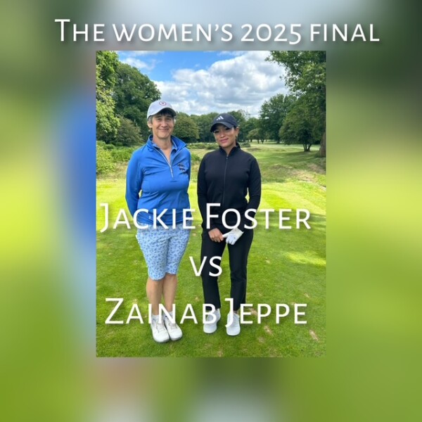 We reach the final matches in the Championships of 2025 for both Men & Women here atBerkhamsted Golf Club 

Play well👏🏆

Men
Laurie Owen harpendencommon 
Vs
Adam Berg Capin Sandy Lodge Golf Club 

https://www.golfgenius.com/pages/11346952260459438550

Women
Jackie Foster Bishops Stortford Golf Club 
Vs 
Zainab Jeppe Brocket Hall 

https://www.golfgenius.com/pages/11346958987250639329

LIVE updates available or better still pop over and watch in person

Bar is open on this beautiful afternoon in Hertfordshire

Come and celebrate and support hertfordshiregolf