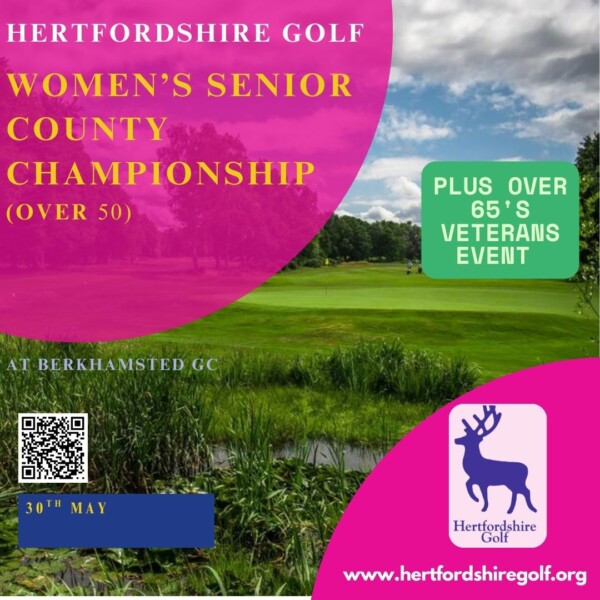 Just days left to enter the The Women's 2025 County Championship at Berkhamsted Golf Club on the 30th MayDid you know the Women's event also includes the Women's Seniors Championship for the over 50's PLUS the Over 65's have a veterans event too 

All competitors are also welcome to take part in the Women's County Championship which if you qualify extends over the weekend

For full details see
https://www.golfgenius.com/pages/11347043003958042691

Entries close 16/5

 hertfordshiregolf SeniorsGolf
